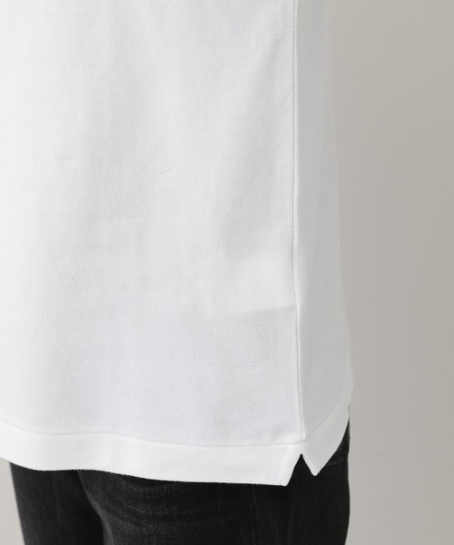 SCYE BASICS(サイベーシックス)の「Curensology(カレンソロジー)/【Scye】ヘンリーネックポロシャツ(ポロシャツ・レディース・ホワイト/ブラウン系その他/グレー・FREE)」の12枚目の写真