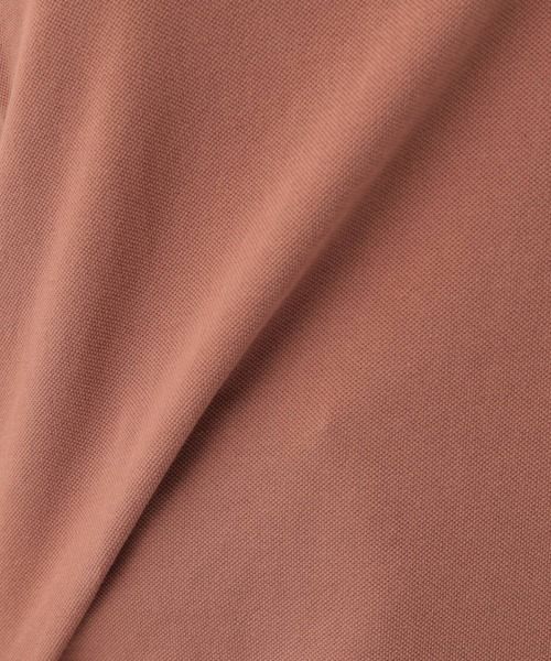 SCYE BASICS(サイベーシックス)の「Curensology(カレンソロジー)/【Scye】ヘンリーネックポロシャツ(ポロシャツ・レディース・ホワイト/ブラウン系その他/グレー・FREE)」の16枚目の写真