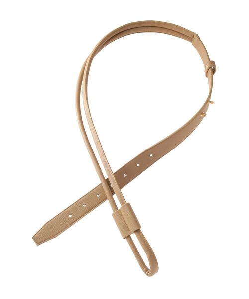 LAGUNAMOON（ラグナムーン）の「ターンベルト（ベルト・レディース・ブラック/ベージュ・FREE）」の5枚目の写真