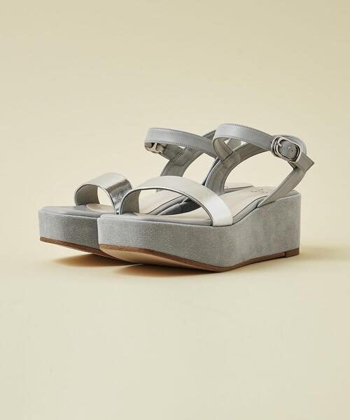 セール サンダル Web限定 O ワンベルトウェッジ E サンダル55 サンダル Odette ワンベルトウェッジ E Odile オデットエオディール のファッション