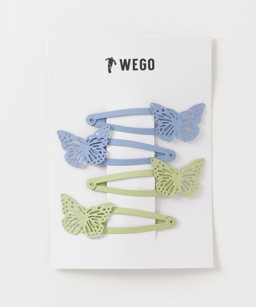 WEGO(ウィゴー)の「WEGO/【4点セット】バタフライヘアピン(ヘアピン・レディース・その他2/その他3/その他1・FREE)」の2枚目の写真