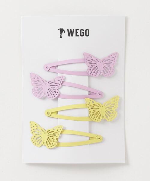 WEGO(ウィゴー)の「WEGO/【4点セット】バタフライヘアピン(ヘアピン・レディース・その他2/その他3/その他1・FREE)」の3枚目の写真