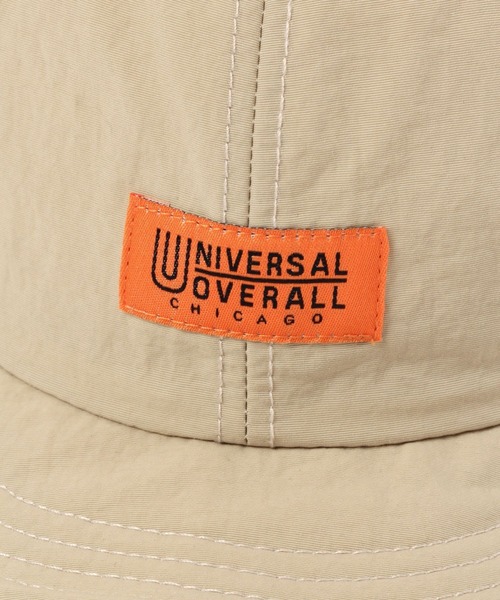 UNIVERSAL OVERALL（ユニバーサルオーバーオール）の「【UNIVERSAL OVERALL(ユニバーサル オーバーオール)】別注ナイショートブリムキャップ（キャップ・メンズ・ブラック/オリーブ/ライトベージュ・FREE）」の10枚目の写真