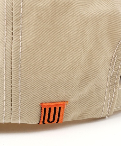 UNIVERSAL OVERALL（ユニバーサルオーバーオール）の「【UNIVERSAL OVERALL(ユニバーサル オーバーオール)】別注ナイショートブリムキャップ（キャップ・メンズ・ブラック/オリーブ/ライトベージュ・FREE）」の14枚目の写真