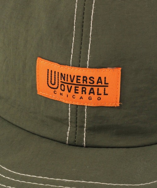UNIVERSAL OVERALL（ユニバーサルオーバーオール）の「【UNIVERSAL OVERALL(ユニバーサル オーバーオール)】別注ナイショートブリムキャップ（キャップ・メンズ・ブラック/オリーブ/ライトベージュ・FREE）」の20枚目の写真