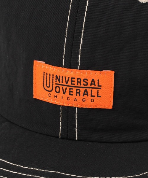 UNIVERSAL OVERALL（ユニバーサルオーバーオール）の「【UNIVERSAL OVERALL(ユニバーサル オーバーオール)】別注ナイショートブリムキャップ（キャップ・メンズ・ブラック/オリーブ/ライトベージュ・FREE）」の19枚目の写真