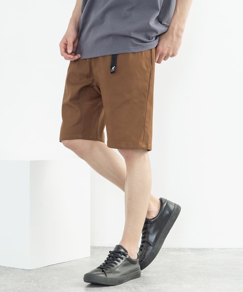 KANGOL（カンゴール）の「KANGOL カンゴール 別注クライミングショートパンツ（その他パンツ・メンズ・チャコール/ブラック/ベージュ/ネイビー/ブラウン/グレー/オフホワイト/オリーブ/サックスブルー/ピンク/ブルー/ミント/マスタード・XL/M/L）」の6枚目の写真