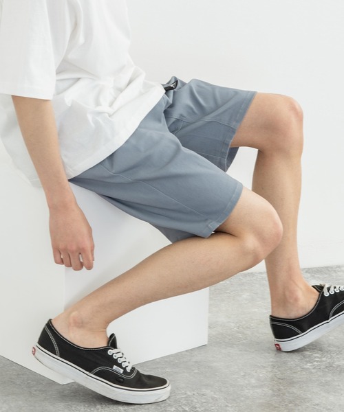 KANGOL（カンゴール）の「KANGOL カンゴール 別注クライミングショートパンツ（その他パンツ・メンズ・チャコール/ブラック/ベージュ/ネイビー/ブラウン/グレー/オフホワイト/オリーブ/サックスブルー/ピンク/ブルー/ミント/マスタード・XL/M/L）」の4枚目の写真