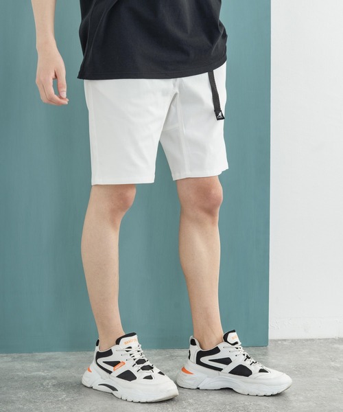 KANGOL（カンゴール）の「KANGOL カンゴール 別注クライミングショートパンツ（その他パンツ・メンズ・チャコール/ブラック/ベージュ/ネイビー/ブラウン/グレー/オフホワイト/オリーブ/サックスブルー/ピンク/ブルー/ミント/マスタード・XL/M/L）」の2枚目の写真