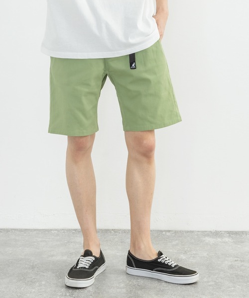 KANGOL（カンゴール）の「KANGOL カンゴール 別注クライミングショートパンツ（その他パンツ・メンズ・チャコール/ブラック/ベージュ/ネイビー/ブラウン/グレー/オフホワイト/オリーブ/サックスブルー/ピンク/ブルー/ミント/マスタード・XL/M/L）」の9枚目の写真