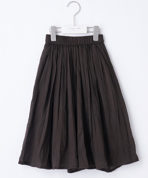 CIAOPANIC TYPY（チャオパニックティピー）の「【KIDS】indiaボイルインナーパンツ付きスカート（スカート・キッズ・ダークブラウン/カーキ/ピンク/イエロー/ブルー/ホワイト系その他・SMALL/MEDIUM/LARGE/X-LARGE/XX-LARGE）」の3枚目の写真