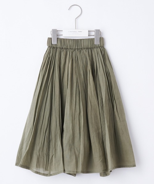 CIAOPANIC TYPY（チャオパニックティピー）の「【KIDS】indiaボイルインナーパンツ付きスカート（スカート・キッズ・ダークブラウン/カーキ/ピンク/イエロー/ブルー/ホワイト系その他・SMALL/MEDIUM/LARGE/X-LARGE/XX-LARGE）」の13枚目の写真