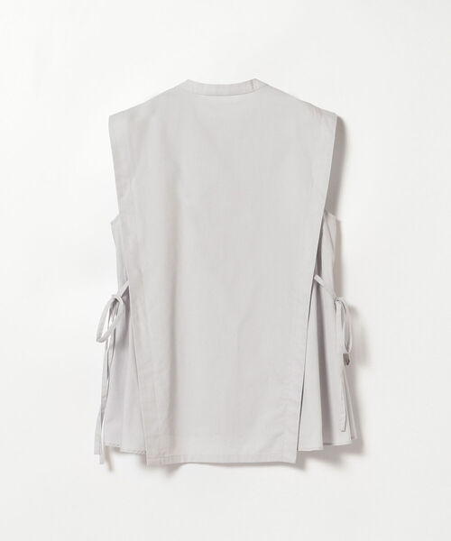 Ray BEAMS（レイビームス）の「Ray BEAMS / ヨーク レイヤーノースリーブ シャツ（シャツ/ブラウス・レディース・ホワイト/ライトグレー/ブラック・ONE SIZE）」の16枚目の写真