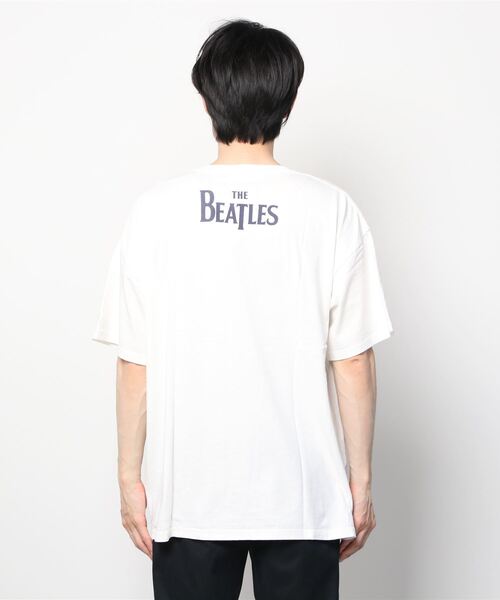 JOHN'S CLOSET（ジョンズクローゼット）の「【12】〔THE BEATLES/ザ・ビートルズ〕BEATLES HELPオーバーサイズTシャツ（Tシャツ/カットソー・メンズ・オフホワイト/チャコール・MEDIUM/LARGE）」の17枚目の写真
