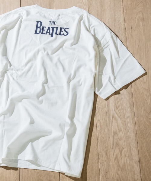 JOHN'S CLOSET（ジョンズクローゼット）の「【12】〔THE BEATLES/ザ・ビートルズ〕BEATLES HELPオーバーサイズTシャツ（Tシャツ/カットソー・メンズ・オフホワイト/チャコール・MEDIUM/LARGE）」の9枚目の写真