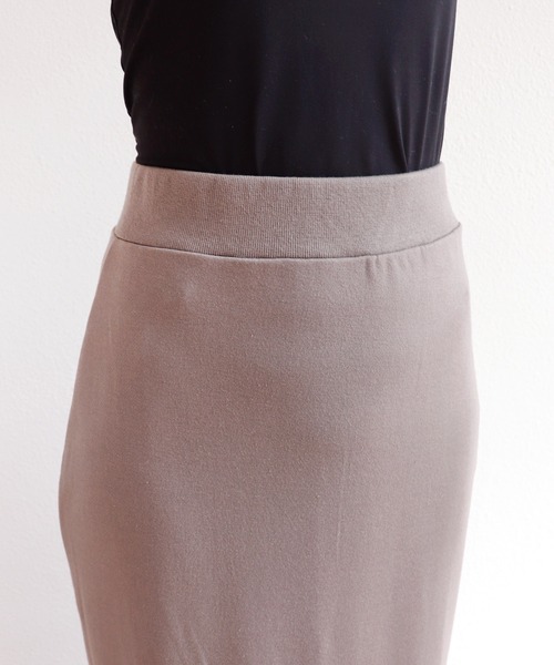 andme（アンドミー）の「裏毛スウェットロングスカート（スカート・レディース・ブラック/ブラウン系その他/ベージュ系その他・M/L）」の16枚目の写真