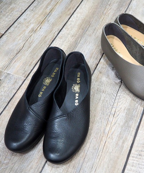 cava cava（サヴァサヴァ）の「柔らかスリッポン　/ cava cava (サヴァサヴァ)（スリッポン・レディース・ブラック/グレー・22.5cm/23.5cm/23.0cm/24.0cm/24.5cm）」の5枚目の写真