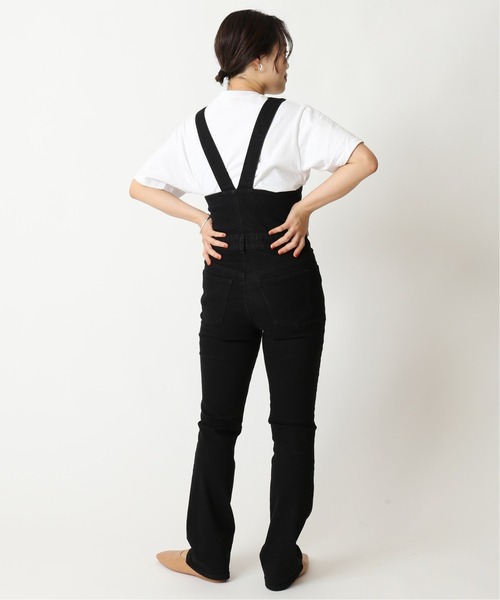 U by SPICK&SPAN（ユーバイスピックアンドスパン）の「≪追加≫U-ginalタイトデニムオールインワン3◆（つなぎ/オールインワン・レディース・ブラック/ダークブルー・38/36/34）」の8枚目の写真