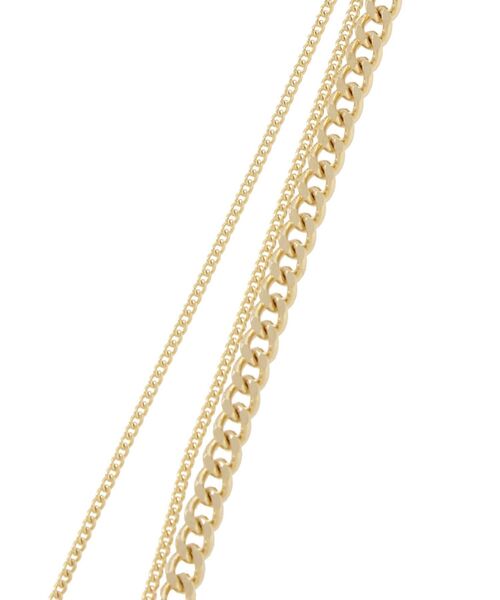EVRIS（エヴリス）の「MARIA TRIPLE CHAIN ネックレス（ネックレス・レディース・シルバー/ゴールド・FREE）」の10枚目の写真