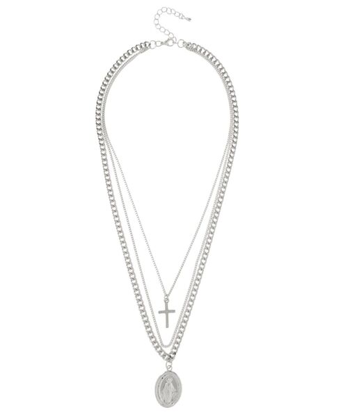 EVRIS（エヴリス）の「MARIA TRIPLE CHAIN ネックレス（ネックレス・レディース・シルバー/ゴールド・FREE）」の12枚目の写真