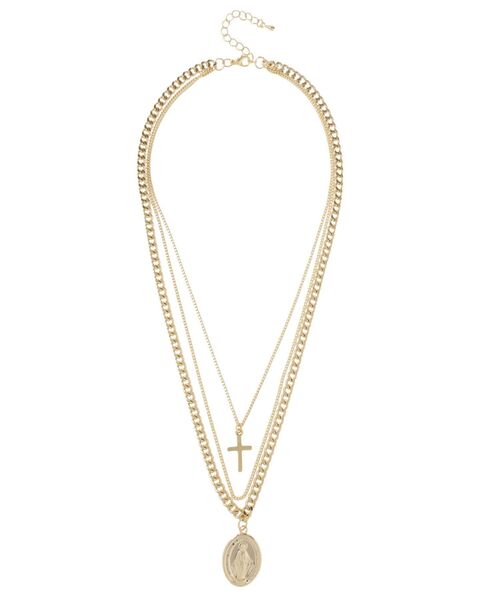 EVRIS（エヴリス）の「MARIA TRIPLE CHAIN ネックレス（ネックレス・レディース・シルバー/ゴールド・FREE）」の14枚目の写真