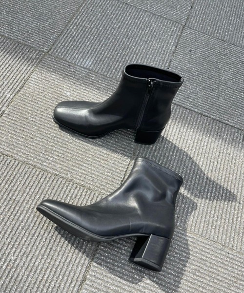 Heather（ヘザー）の「ストレッチブーツ　959538（ブーツ・レディース・アイボリー/ブラック・M/L）」の4枚目の写真
