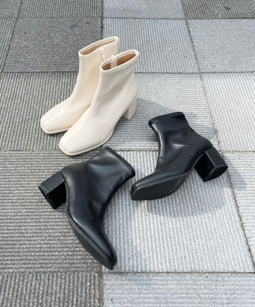 Heather（ヘザー）の「ストレッチブーツ　959538（ブーツ・レディース・アイボリー/ブラック・M/L）」の6枚目の写真