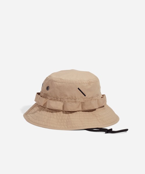 Saturdays NYC（サタデーズ ニューヨークシティ ）の「Boonie Windbreaker Hat（ハット・メンズ・ブラック/ベージュ/オリーブ・FREE）」の2枚目の写真