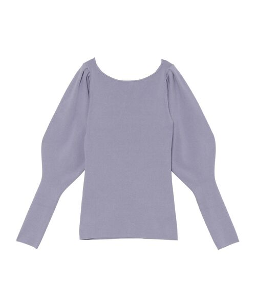 LAGUNAMOON（ラグナムーン）の「スノーホワイトスリーブニットプルオーバー（ニット/セーター・レディース・ブラック/ラベンダー/ベージュ・FREE）」の3枚目の写真