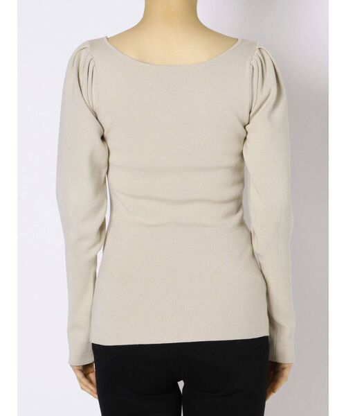 LAGUNAMOON（ラグナムーン）の「スノーホワイトスリーブニットプルオーバー（ニット/セーター・レディース・ブラック/ラベンダー/ベージュ・FREE）」の21枚目の写真