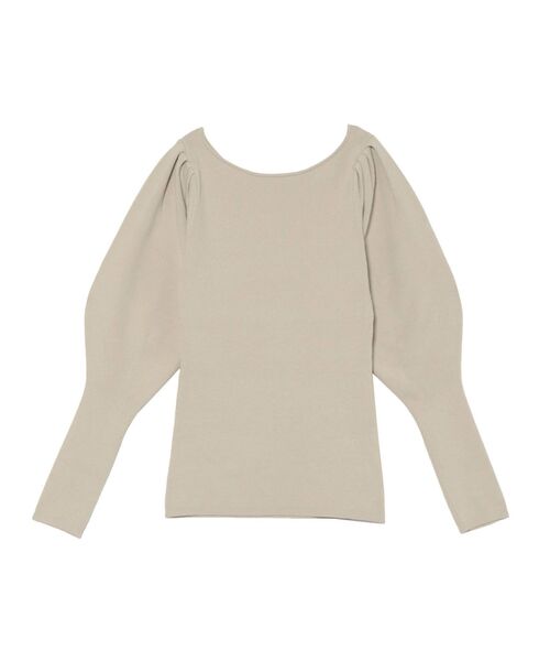 LAGUNAMOON（ラグナムーン）の「スノーホワイトスリーブニットプルオーバー（ニット/セーター・レディース・ブラック/ラベンダー/ベージュ・FREE）」の11枚目の写真