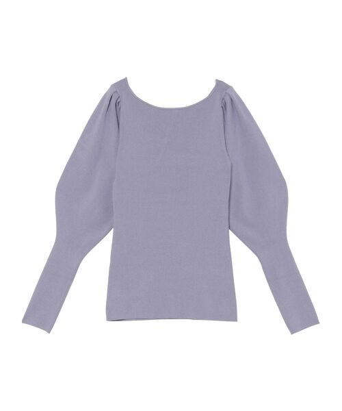 LAGUNAMOON（ラグナムーン）の「スノーホワイトスリーブニットプルオーバー（ニット/セーター・レディース・ブラック/ラベンダー/ベージュ・FREE）」の18枚目の写真