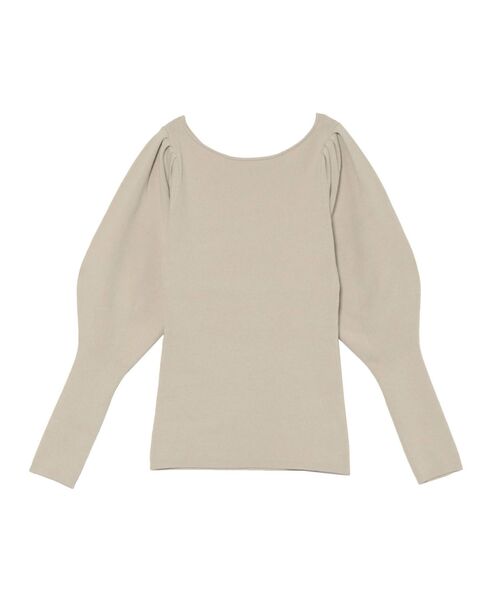 LAGUNAMOON（ラグナムーン）の「スノーホワイトスリーブニットプルオーバー（ニット/セーター・レディース・ブラック/ラベンダー/ベージュ・FREE）」の15枚目の写真