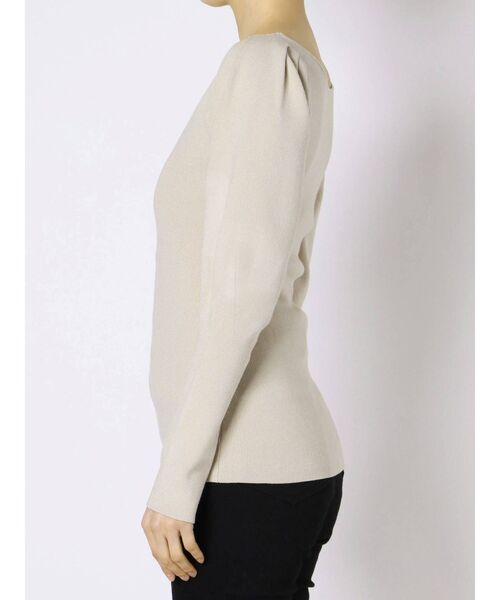 LAGUNAMOON（ラグナムーン）の「スノーホワイトスリーブニットプルオーバー（ニット/セーター・レディース・ブラック/ラベンダー/ベージュ・FREE）」の12枚目の写真