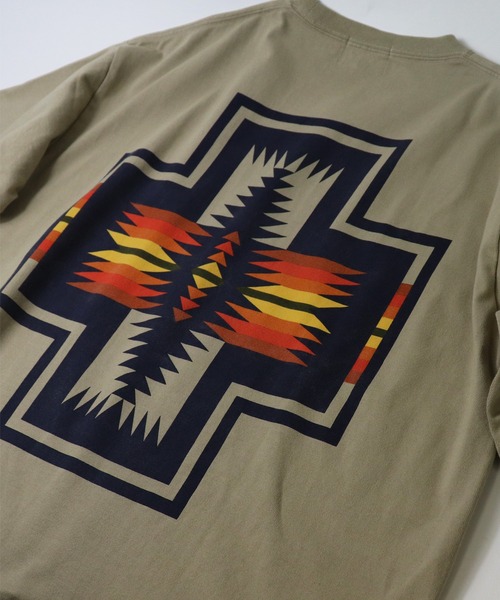 PENDLETON（ペンドルトン）の「【 PENDLETON / ペンドルトン 】 UNISEX HARDING T-shirt  ハーディング ユニセックス 半袖Tシャツ バックプリント MNY（Tシャツ/カットソー・メンズ・ベージュ/ホワイト/グレイッシュベージュ/ブラック・L/M/XL）」の11枚目の写真