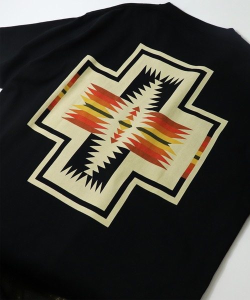 PENDLETON（ペンドルトン）の「【 PENDLETON / ペンドルトン 】 UNISEX HARDING T-shirt  ハーディング ユニセックス 半袖Tシャツ バックプリント MNY（Tシャツ/カットソー・メンズ・ベージュ/ホワイト/グレイッシュベージュ/ブラック・L/M/XL）」の21枚目の写真
