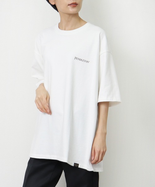PENDLETON（ペンドルトン）の「【 PENDLETON / ペンドルトン 】 UNISEX HARDING T-shirt  ハーディング ユニセックス 半袖Tシャツ バックプリント MNY（Tシャツ/カットソー・メンズ・ベージュ/ホワイト/グレイッシュベージュ/ブラック・L/M/XL）」の17枚目の写真