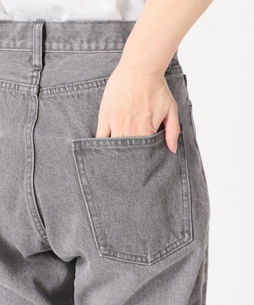 SLOBE IENA（スローブイエナ）の「LE DENIM ダメージパンツ【洗濯機使用可能】◆（デニムパンツ・レディース・グレー系その他/サックスブルー・36/38/40）」の16枚目の写真