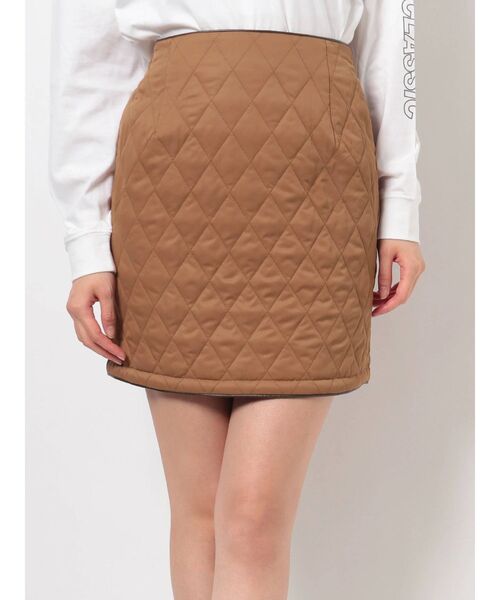 dazzlin（ダズリン）の「キルティングミニスカート（スカート・レディース・ブラック/ブラウン/グレー・SMALL/MEDIUM）」の7枚目の写真