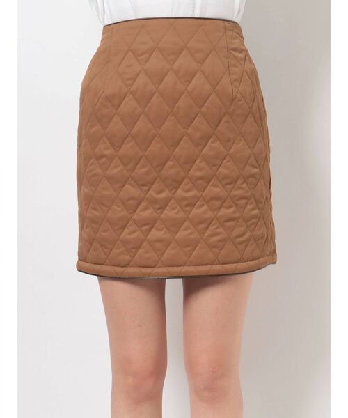 dazzlin（ダズリン）の「キルティングミニスカート（スカート・レディース・ブラック/ブラウン/グレー・SMALL/MEDIUM）」の8枚目の写真
