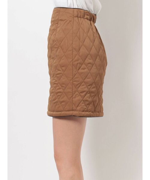 dazzlin（ダズリン）の「キルティングミニスカート（スカート・レディース・ブラック/ブラウン/グレー・SMALL/MEDIUM）」の9枚目の写真