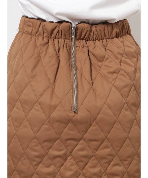 dazzlin（ダズリン）の「キルティングミニスカート（スカート・レディース・ブラック/ブラウン/グレー・SMALL/MEDIUM）」の12枚目の写真