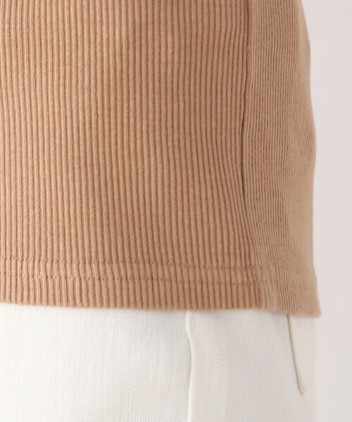 SHOO・LA・RUE（シューラルー）の「◆【S-LL】スクエアネックリブタンクトップ（タンクトップ・レディース・アイボリー/ブラック/キャメル/ピンク系その他・01/02/03/04）」の11枚目の写真