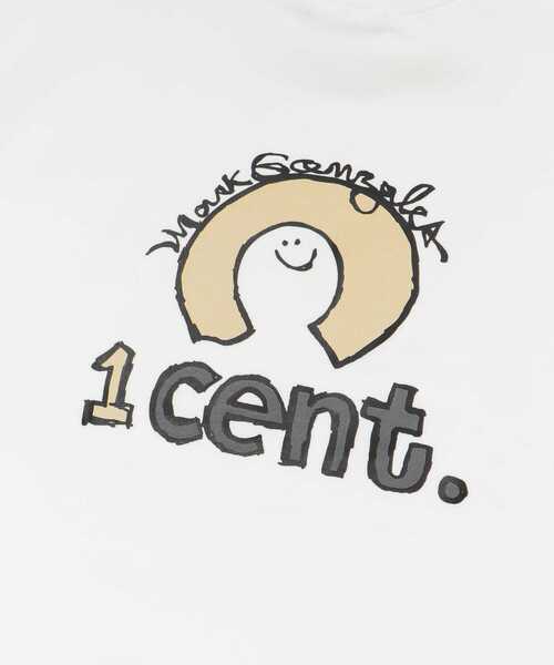 Mark Gonzales（マーク・ゴンザレス）の「『別注』Mark Gonzales × SOP　マークゴンザレスTシャツ(5分袖)（Tシャツ/カットソー・メンズ・ホワイト/チャコールグレー/ベージュ/オフホワイト/ダークグレー/ライトベージュ/パープル/パープル系その他・MEDIUM/LARGE）」の18枚目の写真