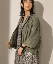 Bou Jeloud | ワッシャータフタ　シャーリングジャケット(ブルゾン)