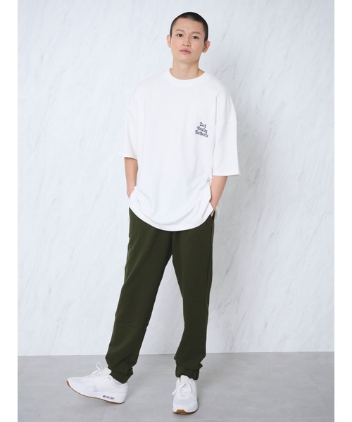 COTORICA（コトリカ）の「エンブロイダリースーパールーズT（Tシャツ/カットソー・メンズ・オフホワイト/マスタード/ブラック・LARGE/MEDIUM）」の19枚目の写真