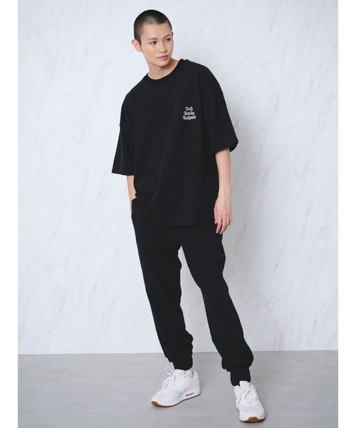 COTORICA（コトリカ）の「エンブロイダリースーパールーズT（Tシャツ/カットソー・メンズ・オフホワイト/マスタード/ブラック・LARGE/MEDIUM）」の22枚目の写真