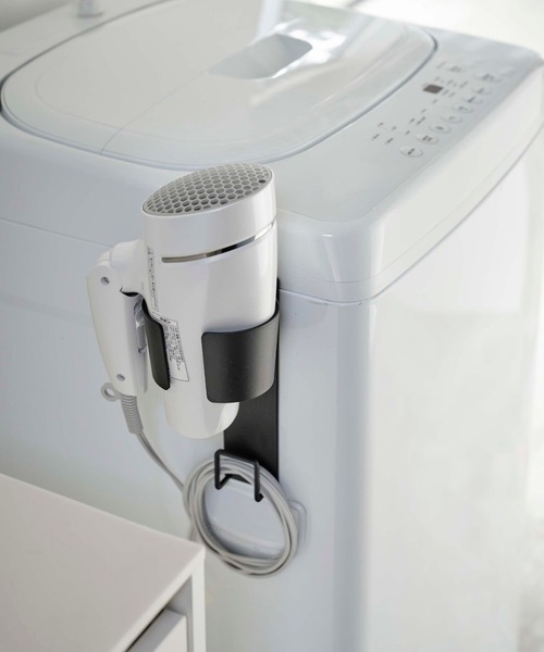 tower（タワー）の「tower（タワー）マグネットドライヤーホルダー（バス/トイレグッズ・レディース・ホワイト/ブラック・ONE SIZE）」の2枚目の写真