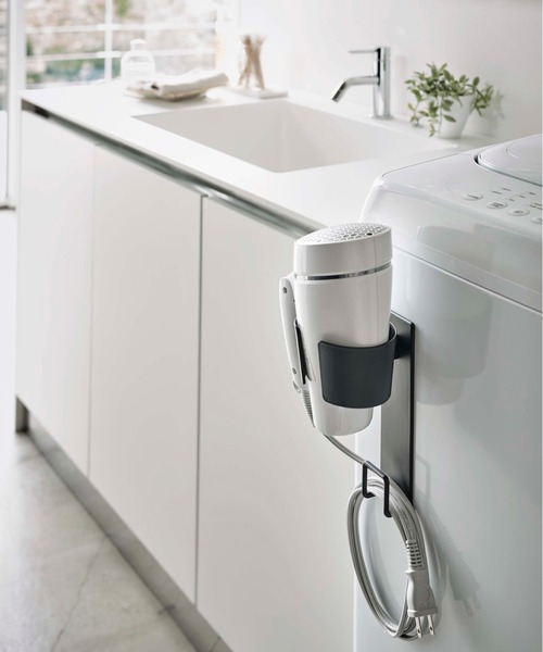 tower（タワー）の「tower（タワー）マグネットドライヤーホルダー（バス/トイレグッズ・レディース・ホワイト/ブラック・ONE SIZE）」の14枚目の写真