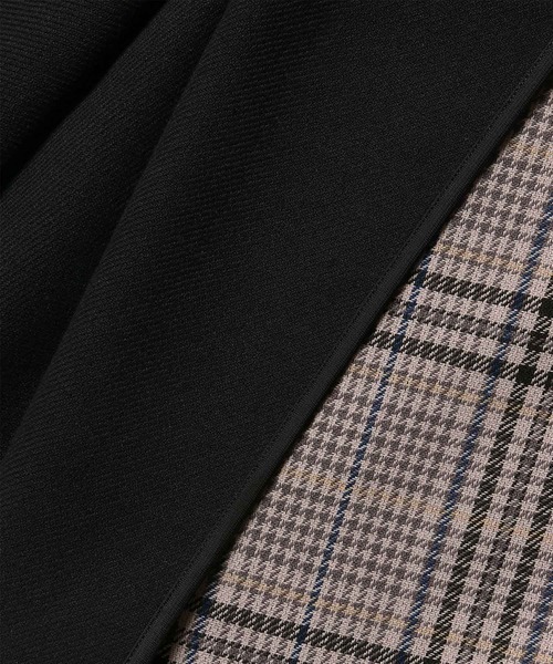 ROPE' PICNIC（ロペピクニック）の「チェックリバーシブルスカート（スカート・レディース・ブラック/ブラウン系その他3/カーキ・36/38/40）」の6枚目の写真